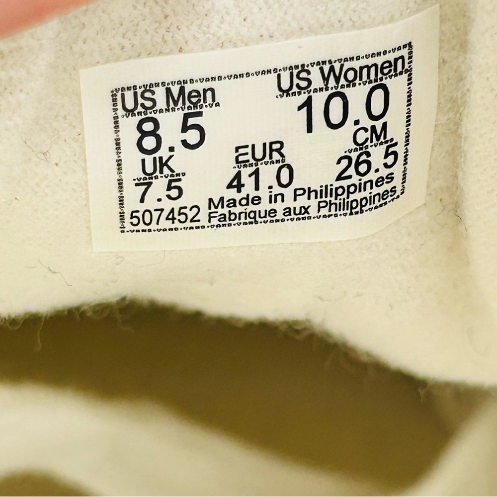 Vans shoes Authentic LX Reissue 44 sneakers suede Sepia Rose Pink women size 10 - Picture 2 of 10